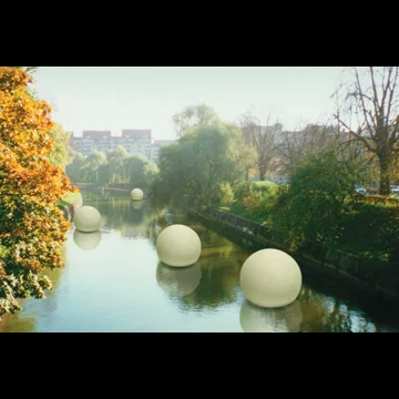 sculpture proposal on Ljubljanica