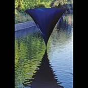 sculpture on the river Ljubljanica, photo 4 of 4